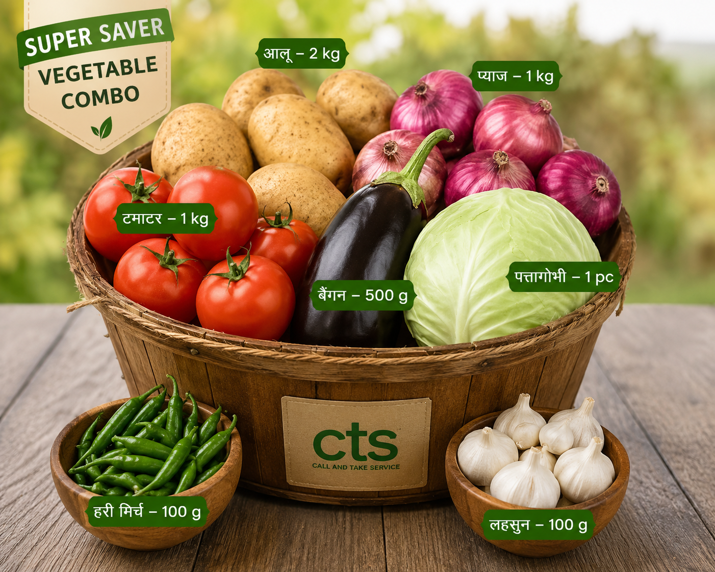 Super Saver Vegetable Combo – Fresh Farm Veggies Pack