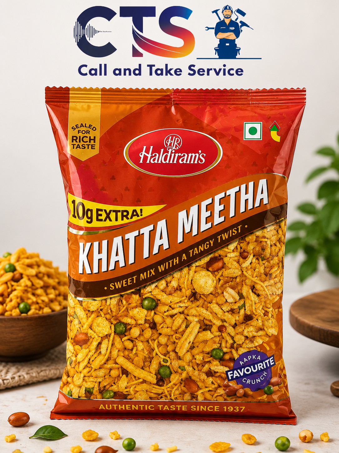Haldiram's Khatta Meetha Namkeen