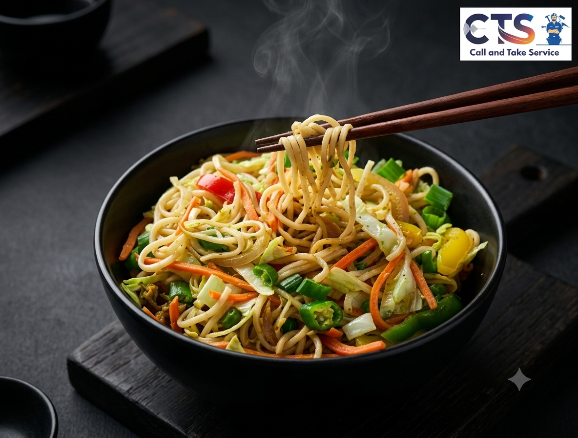 Veg Hakka Noodles