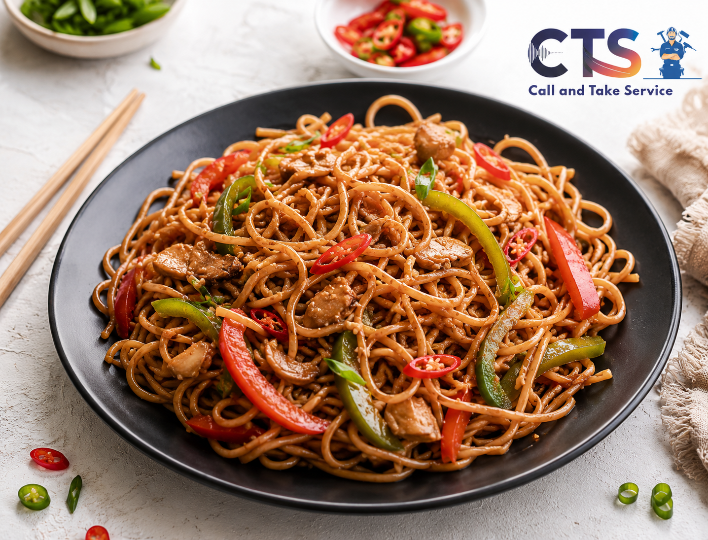 Veg Chilli Garlic Noodles
