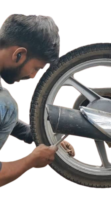 Tyre Tube Change