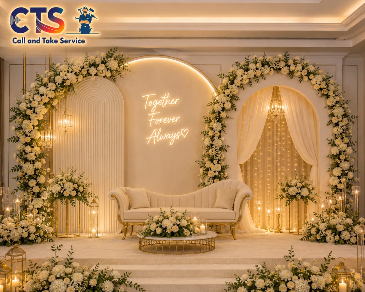 Wedding Stage Decoration 