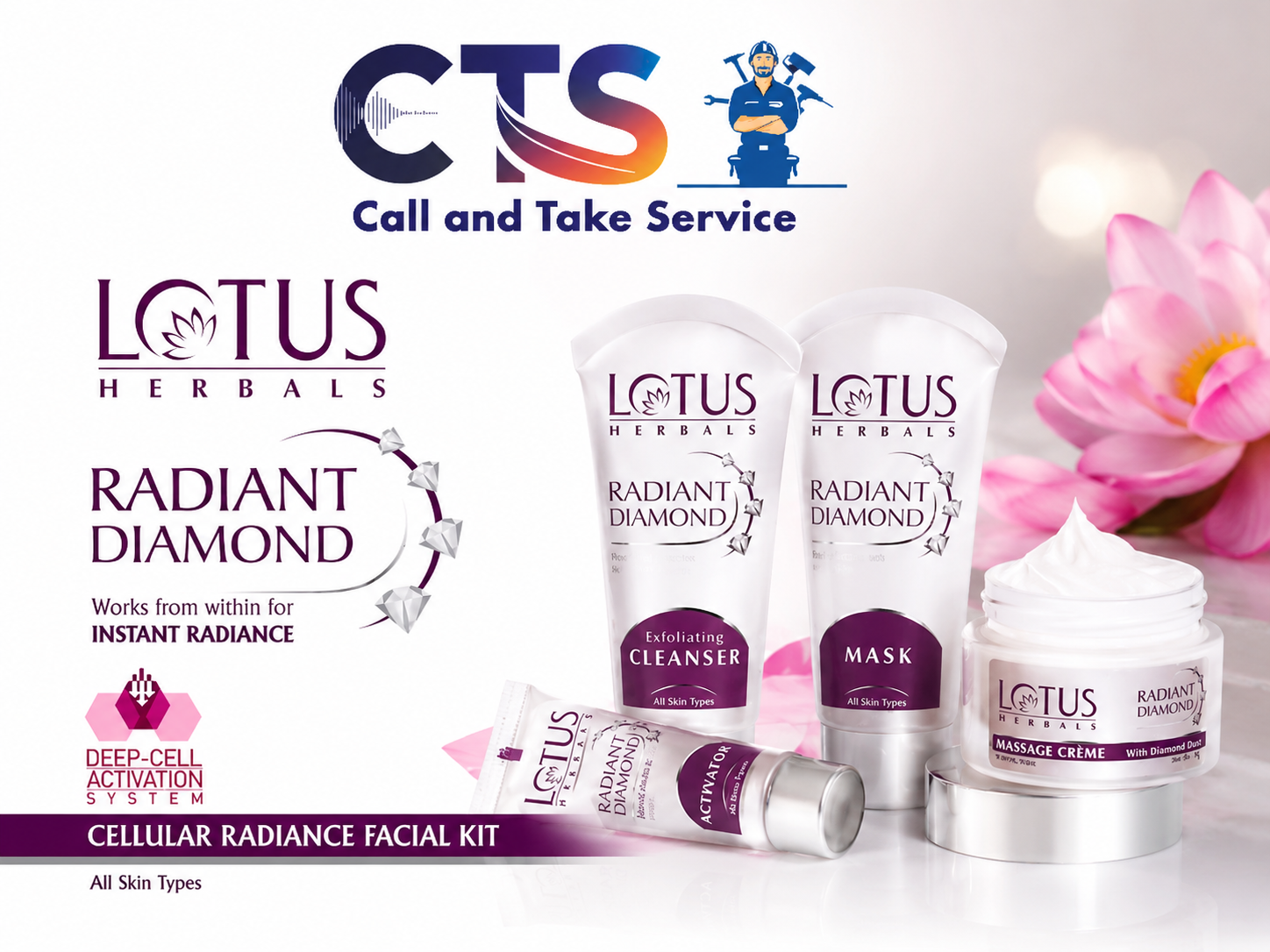 Lotus Diamond Facial Service