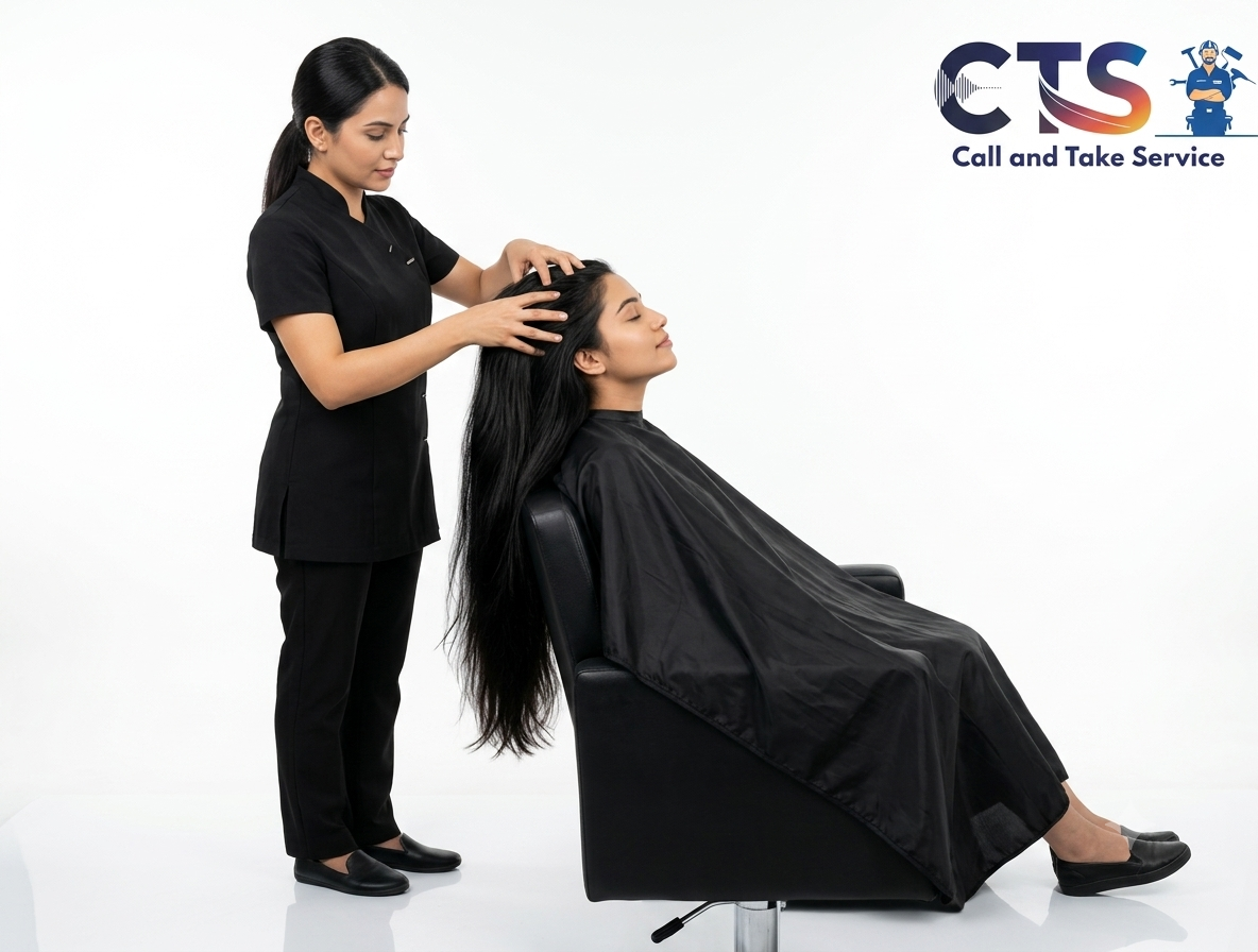 Hair Oil Massage