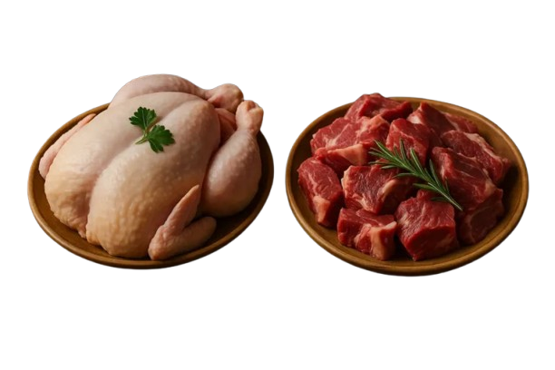 Fresh Chicken , Mutton