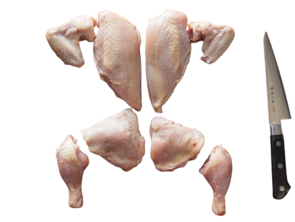Chicken curry cut