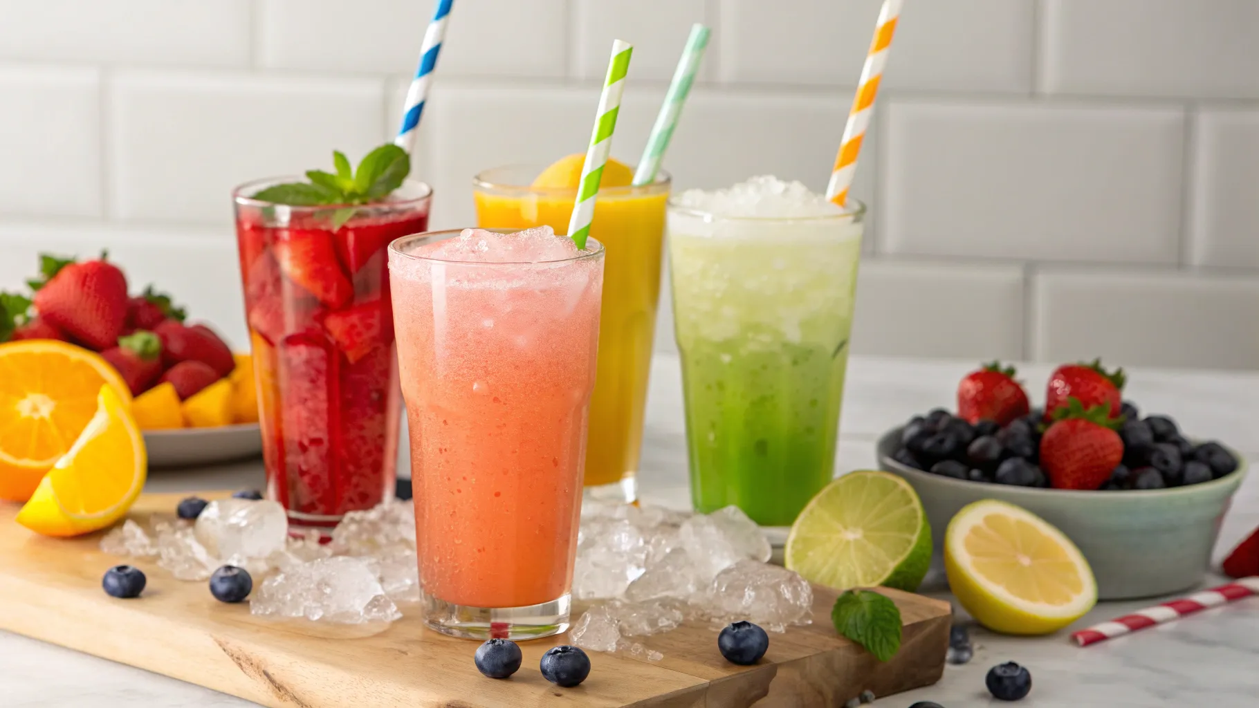 Sparkling Mocktails