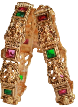 Stone Work Bangles Set